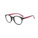 Reading Glasses for Women Men with Spring Hinges Readers Anti Eyestrain Resin Lenses Stylish Eyeglasses (Color : Red Size : 2.5x)