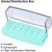 Autoclavable Sterilization Box for Dental Tools - 18 Holes Disinfection Box for Oral Care (Green) - Buy Online on GoSupps.com