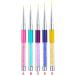 FIOERDTUIE Nail Brush Nails Painting Tool Convenient Fingernail Art Brushes DIY Decoration Accessory Fingernails Pens for Salon Dark blue - Buy Online on GoSupps.com