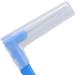 Portable L-Shaped Interdental Brushes - Flexible Nylon Wire Medical Quality 5 Pieces for Dental Care (Blue) - Buy Online on GoSupps.com