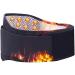 Self -heating back support adjustable pain relief in the lower lumbar belt at sciatica back pain herniated disc hernia stenosis of the spine and prevention of (size: m)