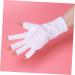 Mikinona Gel Manicure Gloves 1 Pair Anti Uv Glove Nail Half-Finger Gloves Chinese Wooden Pillow Cotton Glove Silicone Ear Display Uv Shield Glove White Manicure Manicure Glove - Buy Online on GoSupps.com