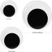 Giant Wiggle Googly Eyes Set - Self Adhesive Black Plastic Eyes for Crafts - 2, 3, 4 - Pack of 8 - Buy Online on GoSupps.com
