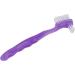 Portable False Teeth Cleaning Brush for Elderly - Denture Plaque & Dirt Removal | Ideal Gift for Home & Travel (Purple) - Buy Online on GoSupps.com