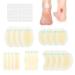 Blister Bandages - 20 PCS Gel Blister Cushion - Waterproof Hydrocolloid Bandages for Foot Toe & Heel Blister Prevention & Recovery - 5 Size Blister Pads and 36 Dots Acne Plaster Ultra-Thin