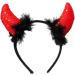 hgnxa Ox Horn Halloween Headband for Womens Girls Daily Wearing Halloween Party Fancy Dress Cosplay Hair Accessories Nurse Hat Headband - Buy Online on GoSupps.com