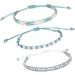 VALICLUD 6 Pcs 1 Bohemia Style Bracelets Bohemian Style Bracelets Womens Bracelets Handmade Bracelets Bohemian Bangles Strand Bracelet Anklets for Women Miss Three Piece Suit Beads 6 6cm Blue - Buy Online on GoSupps.com