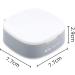 Portable Pill Organizer - Small Pill Case for Purse & Pocket | Daily 4x Pill Box for Vitamins & Supplements (3 PCS - Buy Online on GoSupps.com
