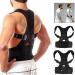 Back Posture Corrector & Upper Back Support for Men & Women | Adjustable Brace to Improve Posture & Relieve Back Pain (L) - International Shipping Available - Buy Online on GoSupps.com