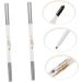 VINTORKY 2pcs Abs (shell) Eyebrow Pencil Brown Waterproof Gray Eyebrow Pencils Eyebrow Tool - Buy Online on GoSupps.com