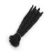 Coolbers 100% Human Hair Dreadlocks Extensions - 12-Inch Handmade Crochet Braids 10 Strands 1cm Width Available in 8 Inch #1b - International Shipping - Buy Online on GoSupps.com