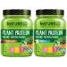 NATURELO Vegan Plant Protein Powder - Vanilla and Chocolate Bundle - 40 Servings