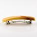 2pcs Rectangular Patent Clasp 52x12mm in Light Amber - Made in Germany | WeLoveBeads - International Shipping Available - Buy Online on GoSupps.com