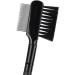 Eyebrow Extension Comb Double Head Eyelash Eyebrow Brush Comb Stainless Steel Comb Needle Wood Long Handle - Buy Online on GoSupps.com