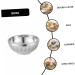 OUNONA 6 Pcs Bowl Decanter Coin Purse Housewarming Gifts Butter Dish with Lid Mini Bunny Figurines Pasta Salad Plates Jelly Scraper Korean Utensils Double Stainless Steel Food Tableware Silverx2pcs 19.5X19.5X8CMx2pcs - Buy Online on GoSupps.com