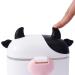 Bebamour Baby Milk Powder Dispenser Pot - 230G Formula & Snack Dispenser, 450ML, Black Cow Design - Buy Online on GoSupps.com