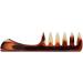 Retro Hairstyle Comb Men's Wide Teeth Resin Comb Anti-static Suitable for Salon and Home Use (2 wide tooth handle models) - Buy Online on GoSupps.com