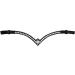 Leone Equipment Browband Horse Glitter Gift Box - Cob/Thoroughbred Silver Stones & Black Leather - Buy Online on GoSupps.com
