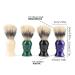 Premium Green Hair Shaving Brush | Bristle Safety Neck Sweep & Beard Grooming - International Shipping Available - Buy Online on GoSupps.com