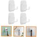 Doitool 20-Piece Plastic Cladding Bars & Wall Brackets - Versatile Shower & Razor Hook Holders - Buy Online on GoSupps.com