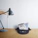 Small Woven Basket with Cat Ears - Cotton Rope Organizer for Nursery Room - Black 9.5 x 8.5 x 4 - Buy Online on GoSupps.com