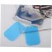 50 Pieces Leaf Fitness Matte Pads - Gym Polster Replacement Gel Pads & Belly Massage Stimulator Stickers - Blue Fitness Mat Accessories - Buy Online on GoSupps.com