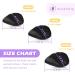 Shoe Filler Inserts for Loose Shoes - Fit Better & Prevent Heel Slipping - 4-Pack (X-Small Black) - Perfect for Men & Women - Buy Online on GoSupps.com