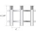SeaSense Single 2-Rack Rod Holder - Holds 3 Rods | Fishing Rod Storage - Buy Online on GoSupps.com