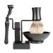 Grandslam Shaving Kit for Men Safety Razor Shaving Brush Soap Cream and Stand Stainless Steel Bowl Kit Gift Set