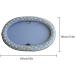 Pet Float Raft Puppies Swimming Floating Raft Pet Dog Cat Pool Float Inflatable Bed Beach Toy for Dogs Ring Raft Float for Pet Gray - Buy Online on GoSupps.com