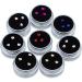 Dental Tooth Gem Crystal Diamond Ornament - 3pcs/Box Heart-Shaped Teeth Jewelry Crystal Decoration Studs for Teeth Whitening (Color 01) - Buy Online on GoSupps.com