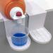Renococo 2 Packs Laundry Detergent Cup Holders Fabric Softener Soap Dispenser Drip Catcher Firmly Hold on Bottle Spouts Keep Washer Dryer and Floor Clean Organize White - Buy Online on GoSupps.com
