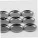 OHPHCALL 2pcs 15 Empty Cosmetic Empty Eyeshadow Case Empty Makeup Travel Makeup Case Estuche De Maquillaje mediumx2pcs Silverx2pcs - Buy Online on GoSupps.com