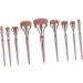 9st Makeup Women's Suit Makeup Brush Cosmetic Brush Professional Makeup Brush Powder Brush Makeup Brush For Women Adjusting Rubber Handle Main - Buy Online on GoSupps.com
