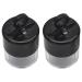 CALLARON 2pcs Box Powder Box Makeup Powder Puff Makeup Powder Holder Cosmetics Powder Cases Foundation Box