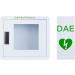 Qianmei AED Defibrillator Storage Cabinet - Wall-Mounted Steel Alarm Box for Home & Office | Compatible with Most AED Models - Buy Online on GoSupps.com