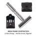 Parker Safety Razor Travel Razor A1R - Compact & Portable Shaving Solution for Men | International Shipping Available - Buy Online on GoSupps.com