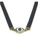 Gothic Eyeball Chain Choker Necklace for Women, Girls, and Children - Adjustable Punk Vampire Jewelry for Halloween, Cosplay, and Parties - Buy Online on GoSupps.com