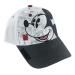Disney Mickey Mouse Comic Youth Baseball Cap Hat Snap Back White Grey