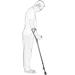 Crutch Thickened Aluminum Alloy Elbow Crutches Non-Slip Retractable Height Arm Polio Rehabilitation Crutches 2PCS It's so Kind of You Prosperous - Buy Online on GoSupps.com