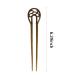 Bleiou 6 Pcs U Shape Hair Fork Alloy Hair Stick Metal Hair Pins - Stylish Hair Accessory Set - Buy Online on GoSupps.com