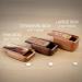 Shop American Made Pocket-Sized Pill Box - Walnut Wood & Burl Maple | Premium Quality - Buy Online on GoSupps.com