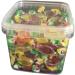 VIMIX Fruit Drops Individually wrapped Hard boiled fruit flavoured sweets 500g Tub | Perfect pick & mix sweet Black Orange - Buy Online on GoSupps.com