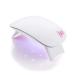 Makartt 6W LED Nail Dryer Curing Lamp 60S Timer USB Portable for Gel Nails Based Polishes White C-01 6W Mini Nail Lamp