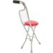 Crutch Stool Lightweight Triple Cane Folding Stool red Family - Buy Online on GoSupps.com