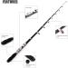 Dingbear Telescopic Carbon Fishing Rod - 1.8m Sea & River Angelrute | Durable & Portable Mini Rod - Buy Online on GoSupps.com
