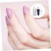 DOITOOL 2 Sets Nail Extension Glue Set Nail Extension Gel Nail Tips Gel Poly Nail Gel Slip Solution Gel Extension Nail Kit Manicure Extended Glue Nail Art Brush Builder Plastic Lengthen - Buy Online on GoSupps.com