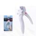 False Nail Clippers Multiple Cutting Modes Acrylic Nail Cutter Easy to Use Comfortable Handle Stainless Steel for Women for Daily Use (White)