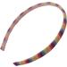 Topkids Accessories 1CM Glitter Sparkly Alice Bands Glitter Headbands for Girls & Women Pretty Girl s Hair Accessories Hair Bands for Girl s & Women Glitter Girly Girl Headband (Rainbow Stripes) - Buy Online on GoSupps.com