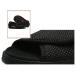 Men's Lightweight Diabetic Slippers - Anti-Slip, Breathable & Adjustable - Black - Size 6.5 - Buy Online on GoSupps.com